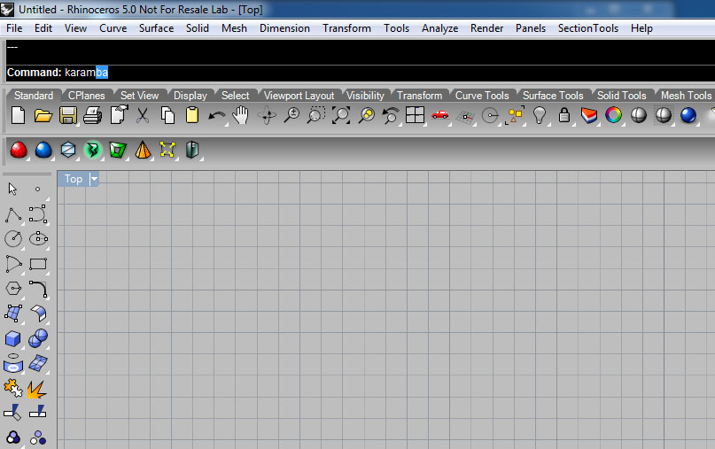 Karamba commando prompt