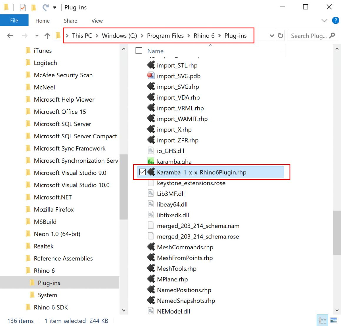 Karamba plug-in file